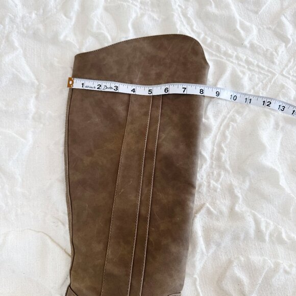 Korks Leather Tall Boots Size 9.5 New - Picture 6 of 7